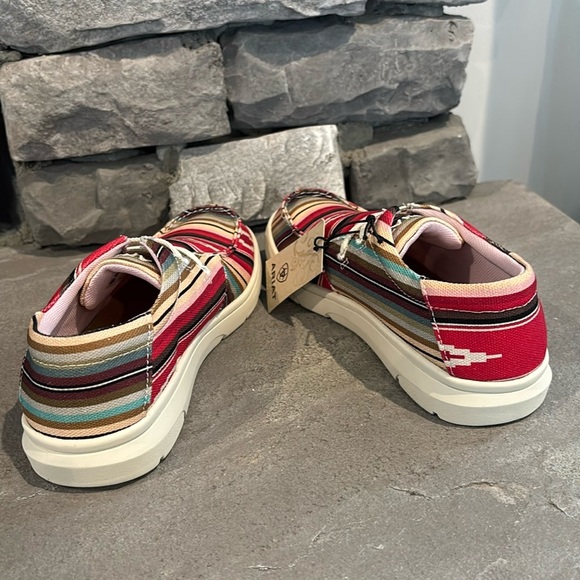 Ariat Hilo Pastel Serape,FLX Foam sole,fabric upper,mesh lining,slip on,Western - Picture 5 of 10